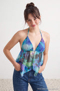Relaxed Fit Summer Blouse, Colorful Festival Top